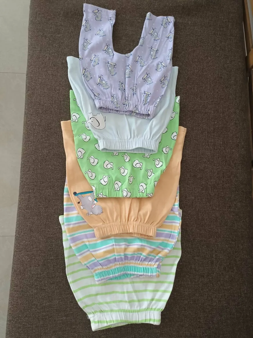 Cotton Pjamas - Set of 6