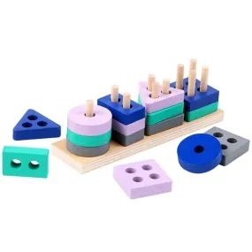 Creative Montessori Wooden Building Blocks for Early Learning Fun