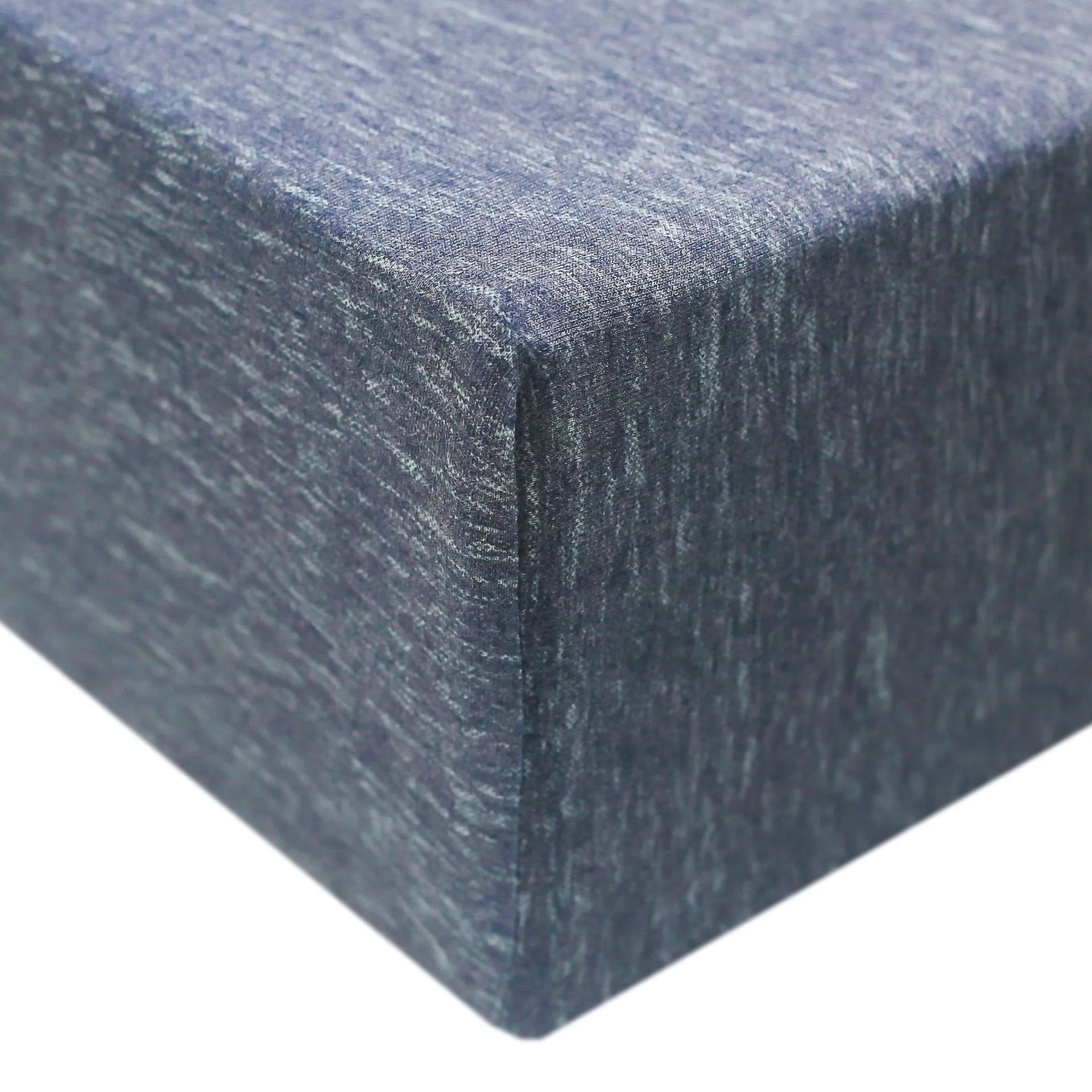 Denim Premium Crib Sheet