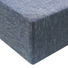 Denim Premium Crib Sheet