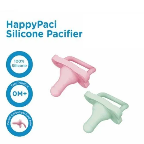 Dr Brown's HappyPaci Silicone Pacifier (2pcs) 0m 