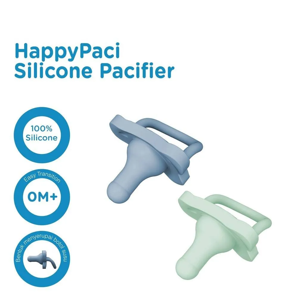 Dr Brown's HappyPaci Silicone Pacifier (2pcs) 0m 