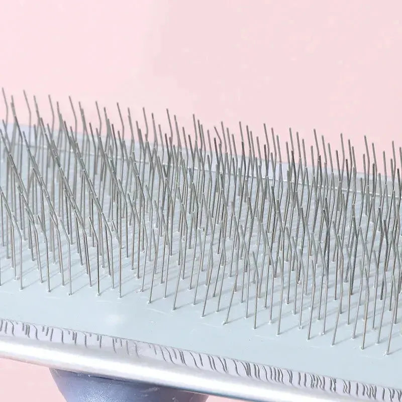 Durable Pet Grooming Brush for Shedding Control