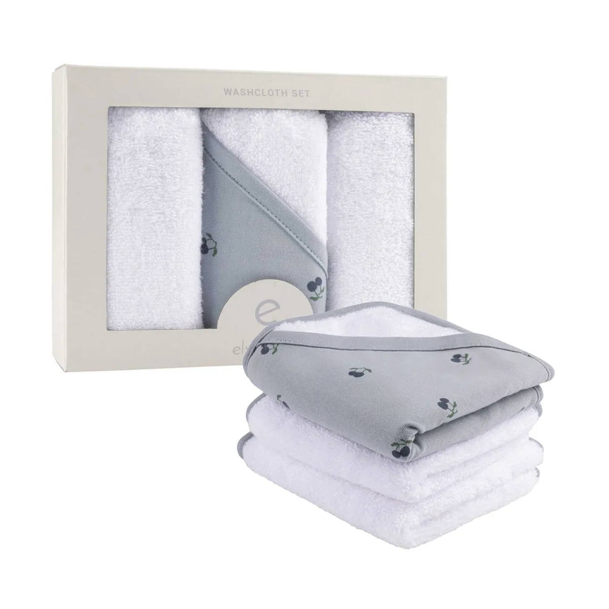Ely's and Co Washcloth Set, 3 pack