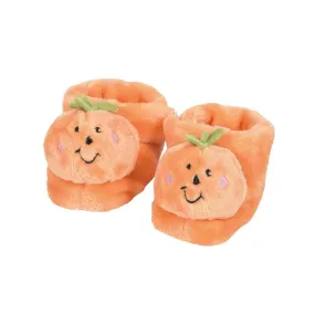 Enesco Izzy And Oliver Baby Pumpkin Booties 6008259