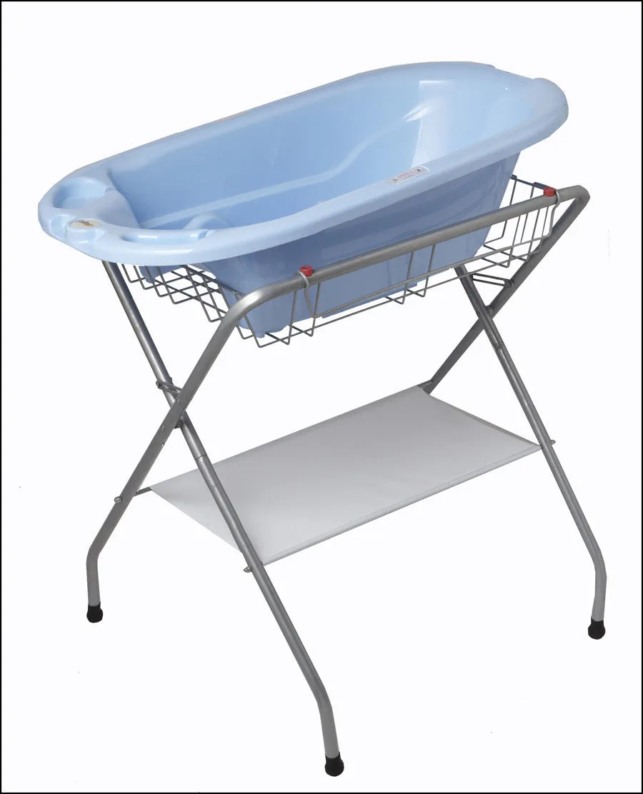 EuroBath With Folding Bath Stand