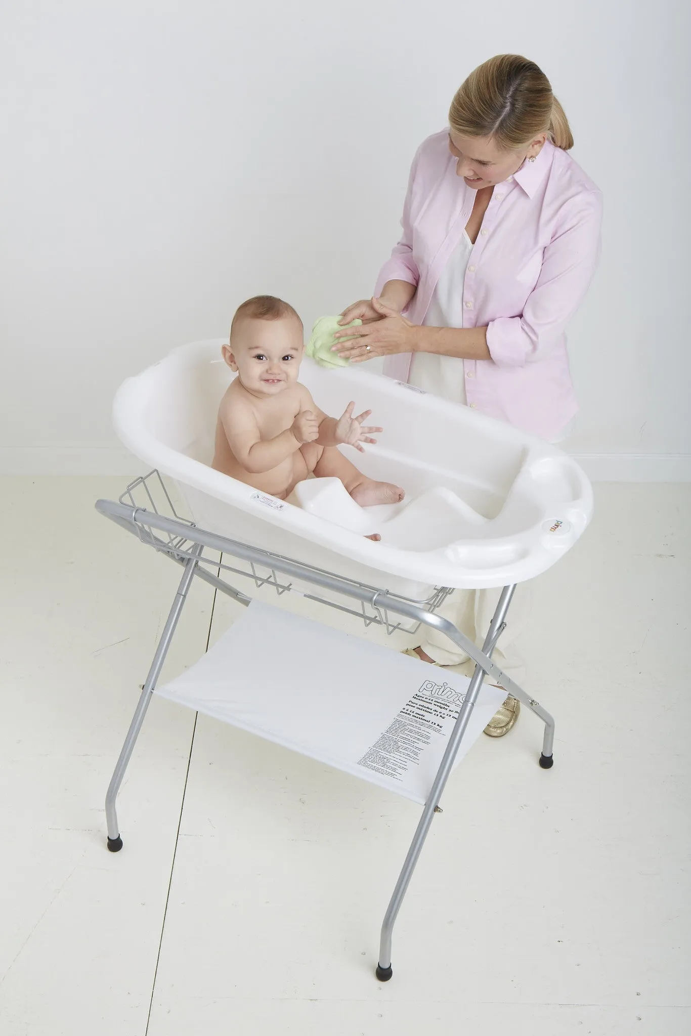 EuroBath With Folding Bath Stand