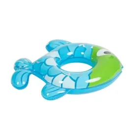 Fish Shape Kids Swimming Ring Seat Boat (Random) - H03048