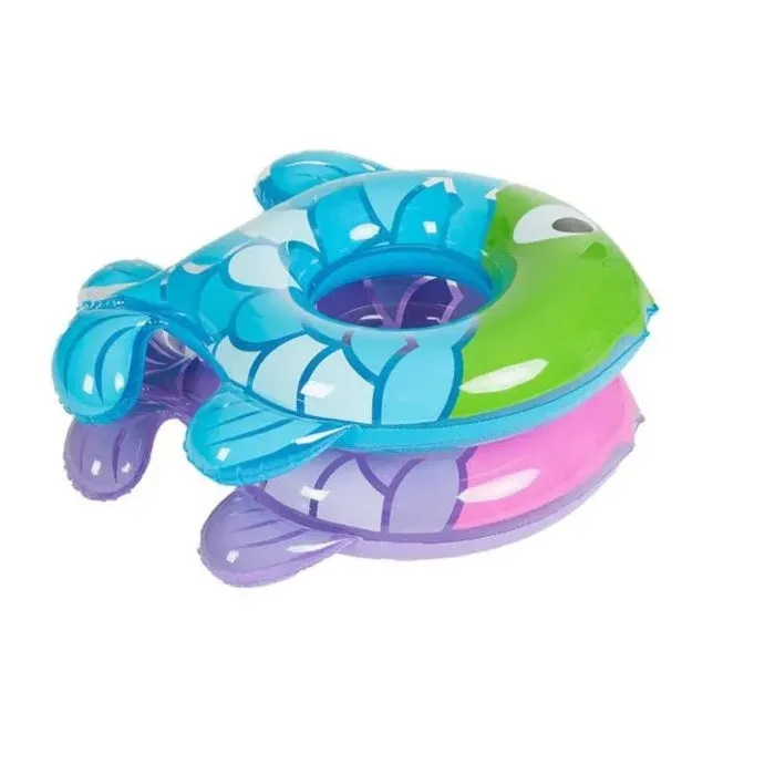 Fish Shape Kids Swimming Ring Seat Boat (Random) - H03048