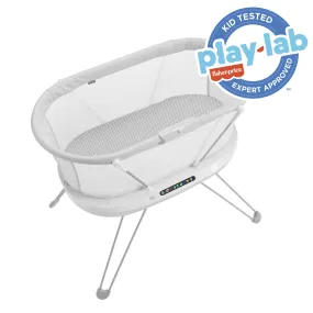 Fisher-Price Baby Bassinet With Sound Detection, Lights, Music And Sounds, Luminate