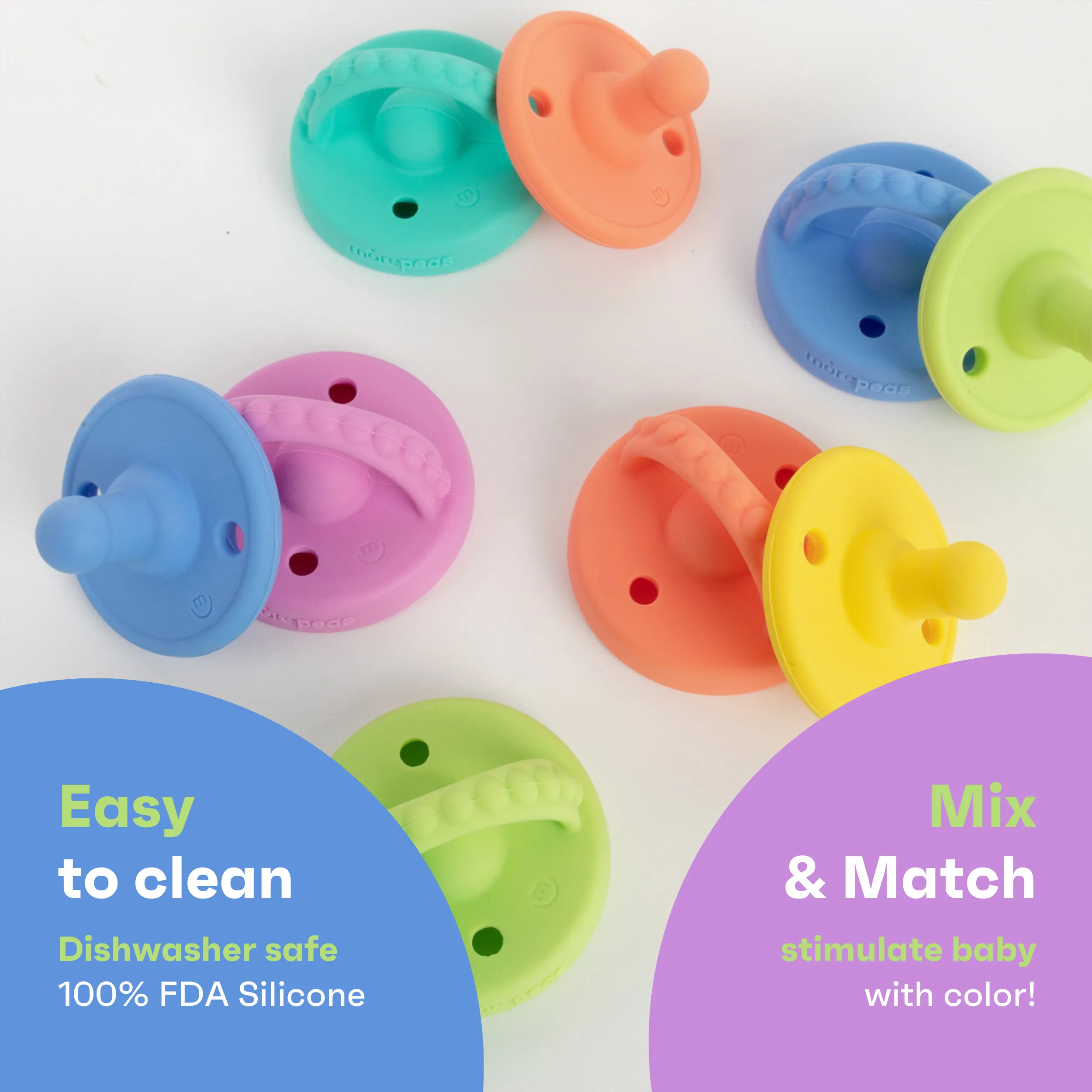 Flip & Store Pacifier: Sherbert