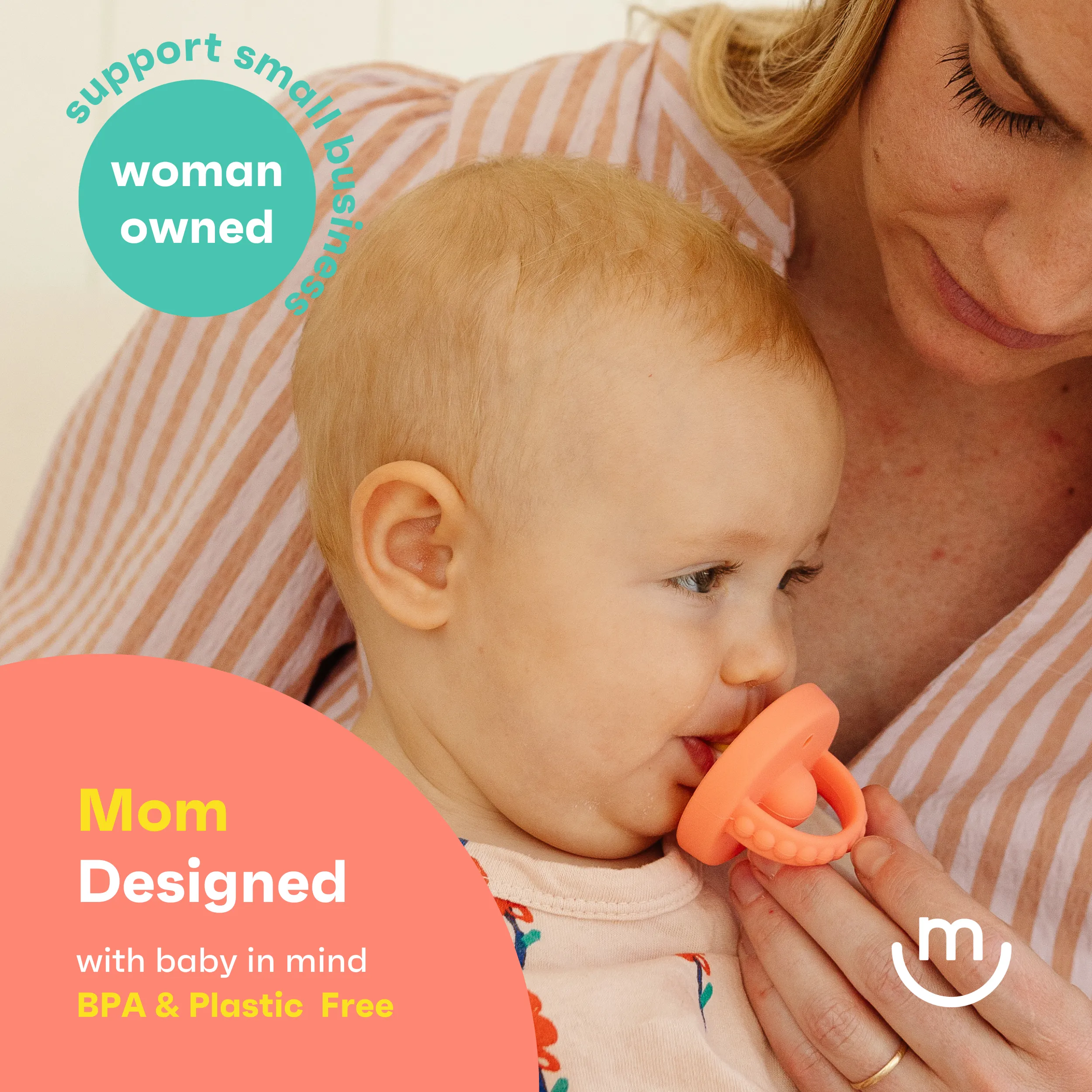 Flip & Store Pacifier: Sherbert