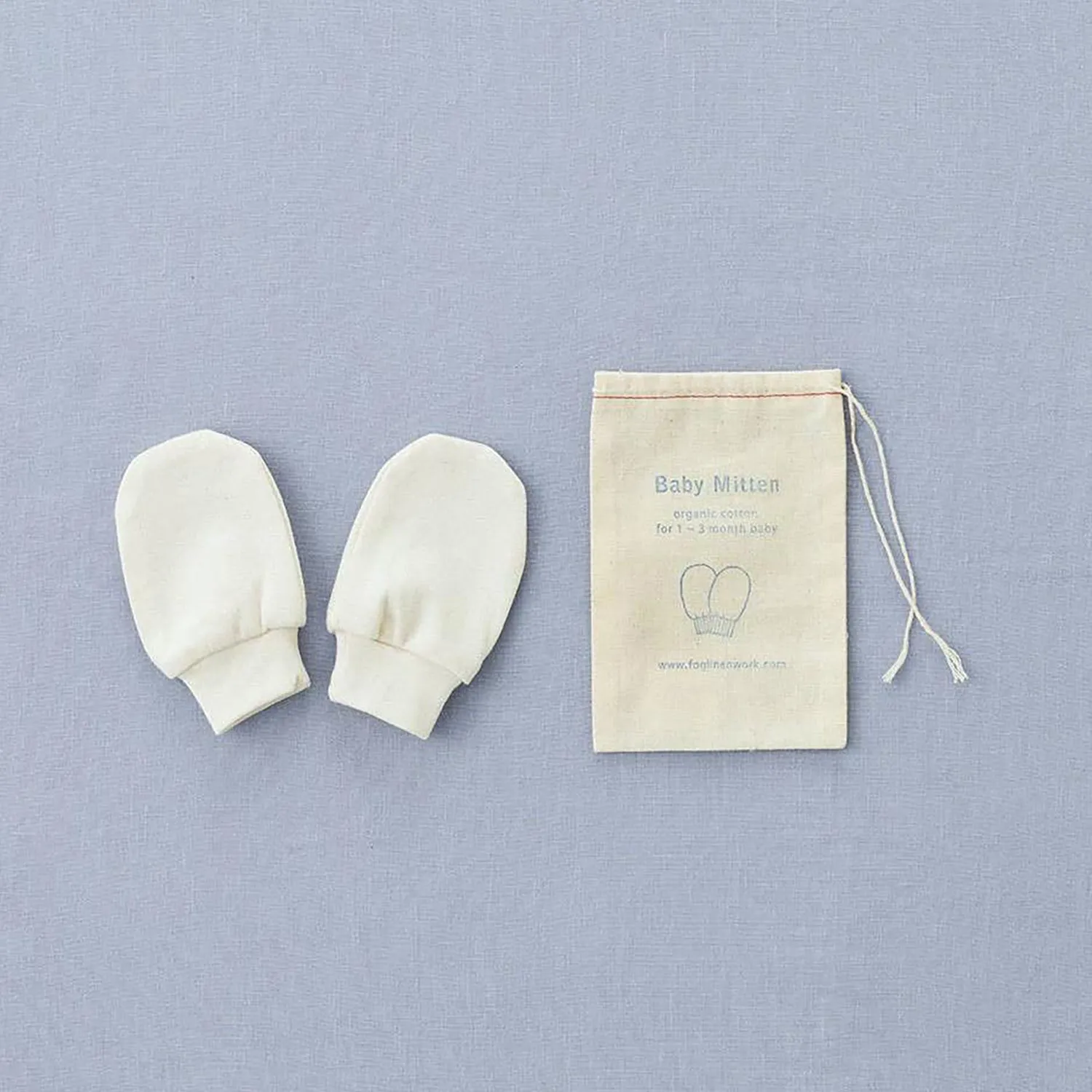 Fog Linen Baby Mittens