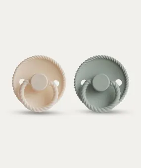 FRIGG Rope Phase Silicone 2 Pack - Cream/Sage