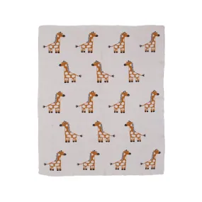 Gilly Giraffe Baby Blanket