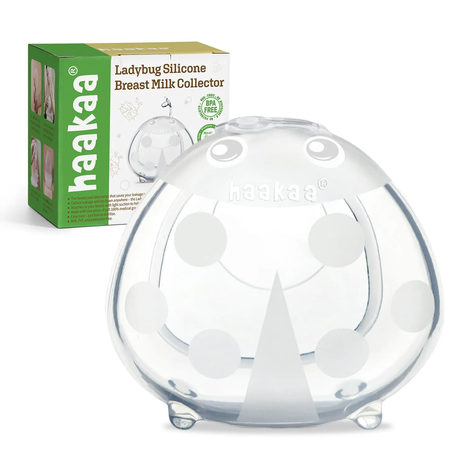 haakaa: Ladybug Silicone Breast Milk Collectors