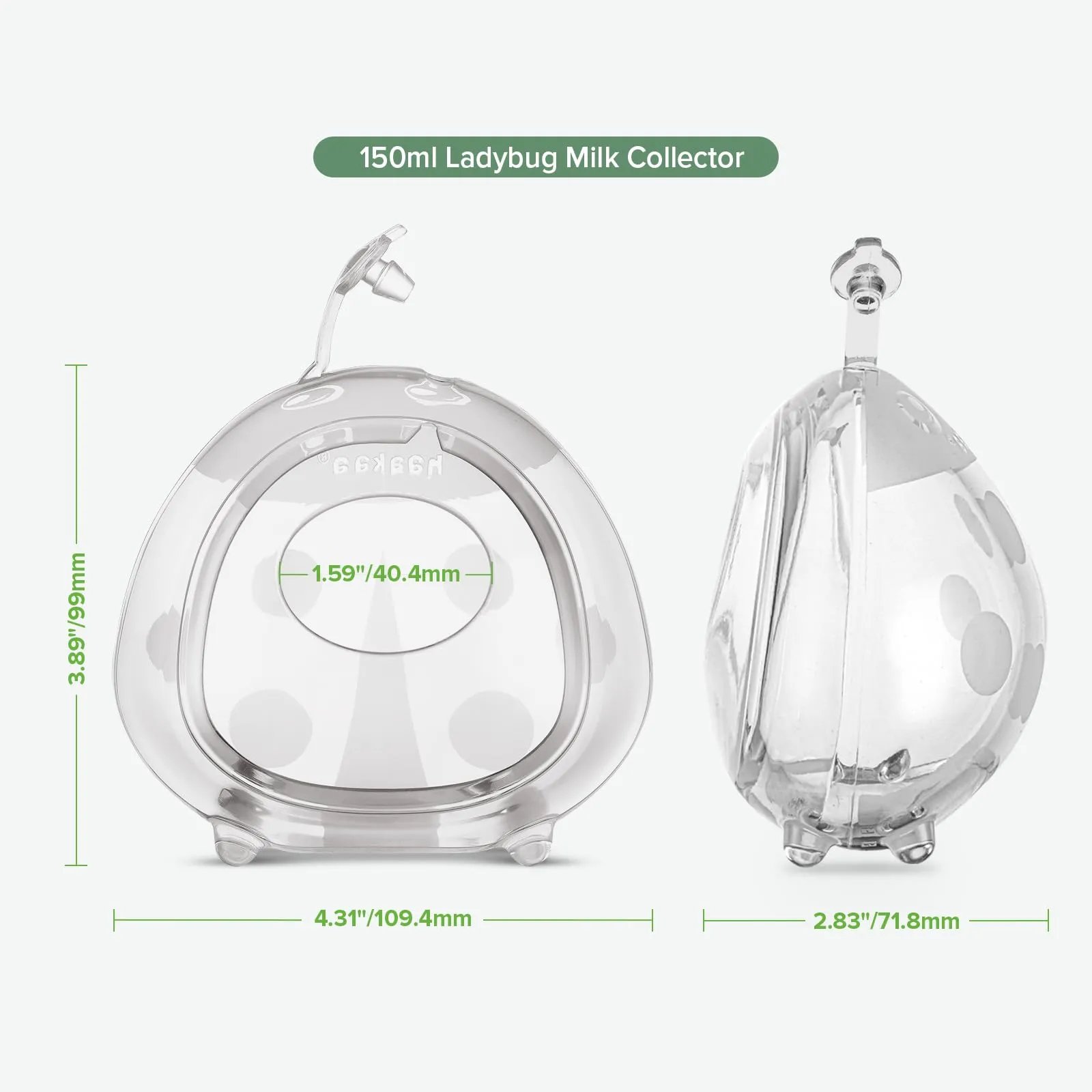 haakaa: Ladybug Silicone Breast Milk Collectors