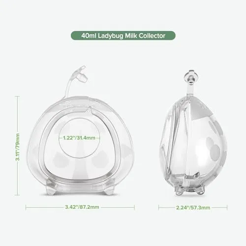 haakaa: Ladybug Silicone Breast Milk Collectors
