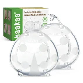 haakaa: Ladybug Silicone Breast Milk Collectors