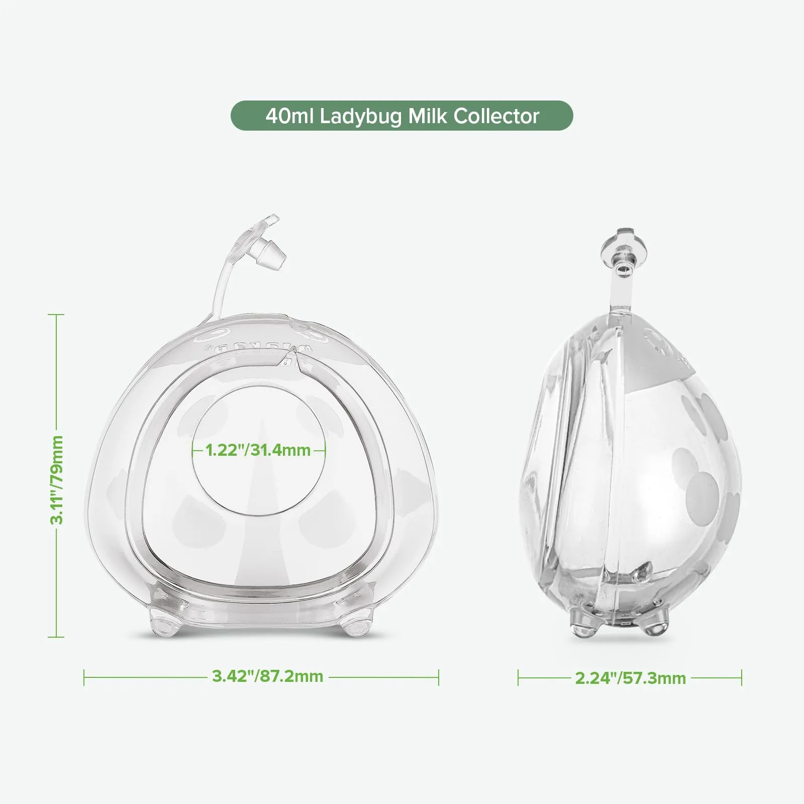 haakaa: Ladybug Silicone Breast Milk Collectors