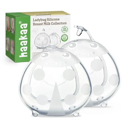 haakaa: Ladybug Silicone Breast Milk Collectors