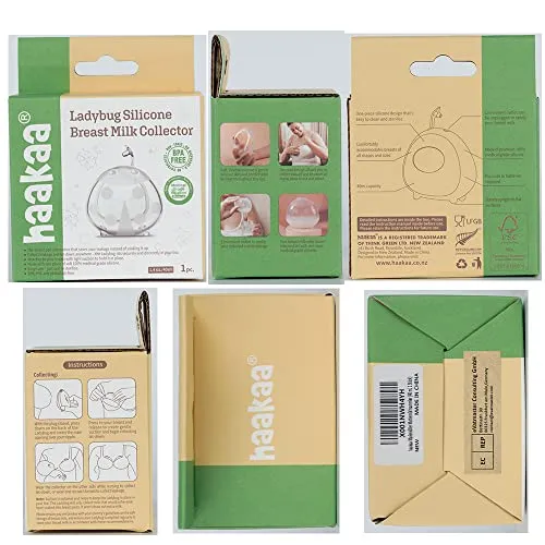 haakaa: Ladybug Silicone Breast Milk Collectors