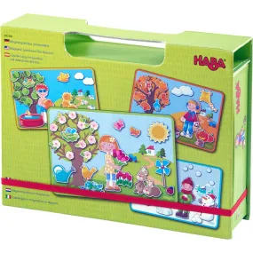 HABA Magnetic game box The Seasons