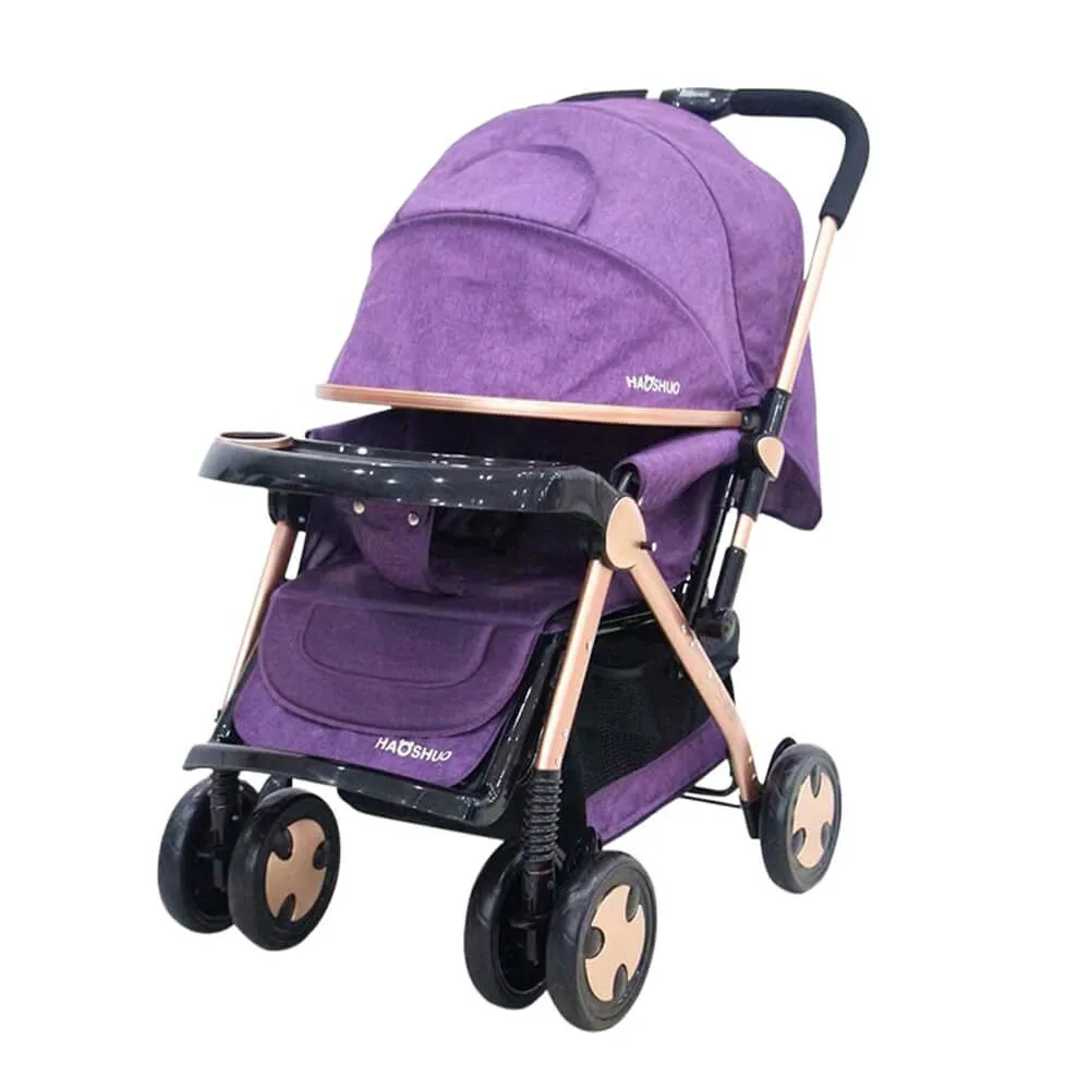 HAOSHUO LUXURY FOLDABLE BABY STROLLER