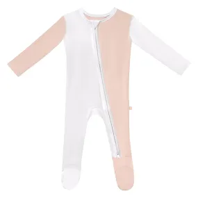Hazelnut/Alpine Colorblock Footie