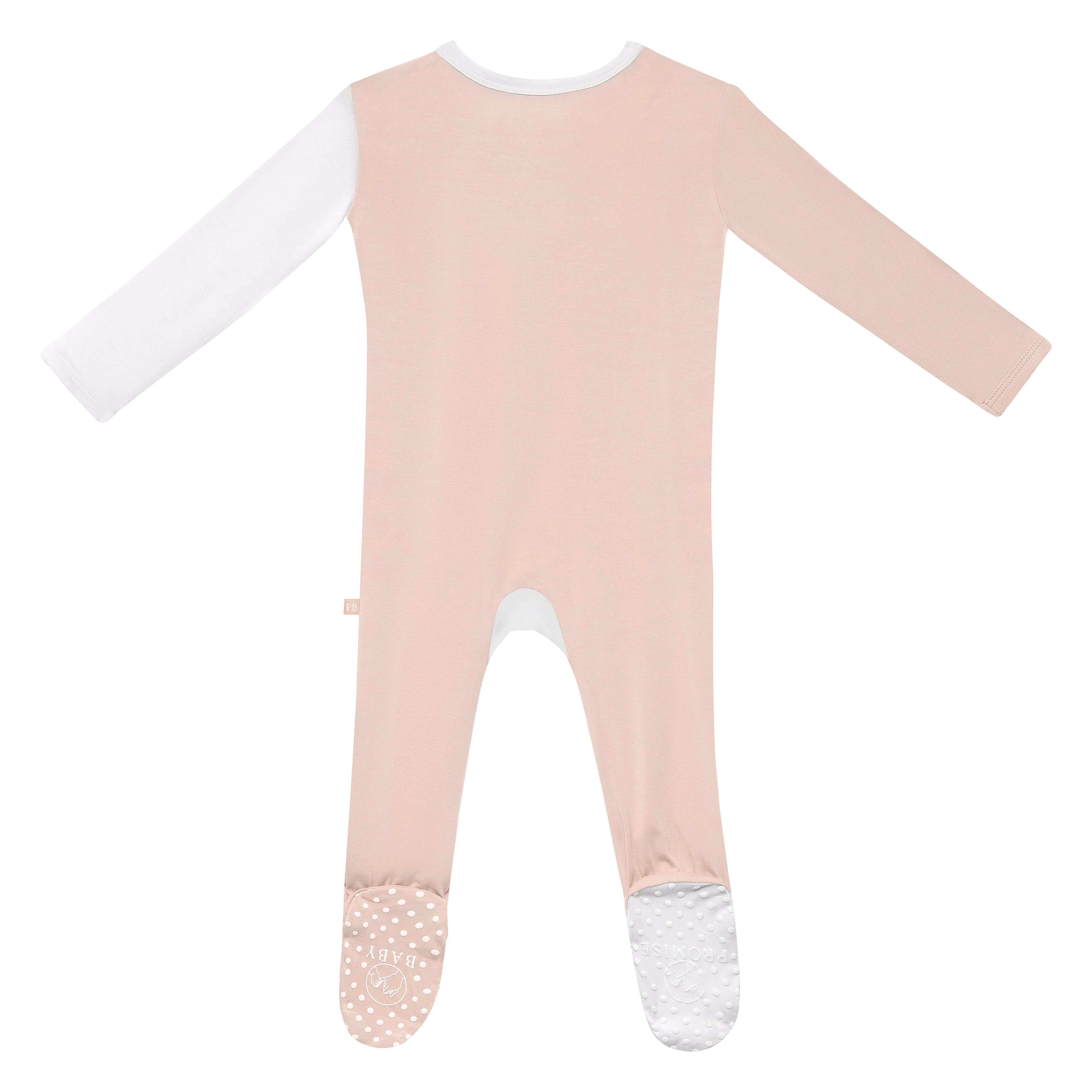 Hazelnut/Alpine Colorblock Footie