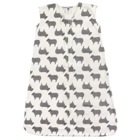Hudson Baby Cotton Sleeveless Wearable Sleeping Bag, Sack, Blanket, Sheep