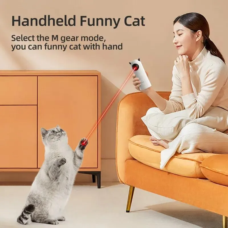 Indoor Laser Cat Toy - Automatic Interactive Fun