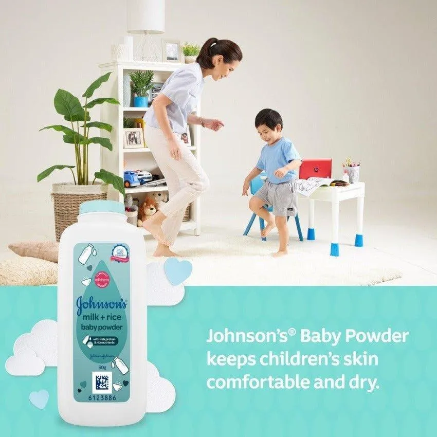 Johnson's Milk   Rice Baby Powder - 50g