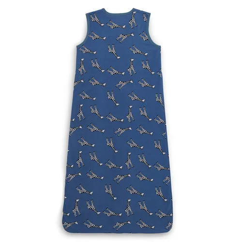 Jollein Sleeping Bag Jersey Giraffe Jeans Blue - Clearance
