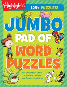 JUMBO PAD OF WORD PUZZLES