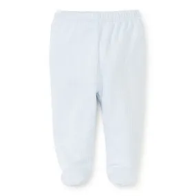 Kissy Kissy Pointelle Pants Footed Light Blue