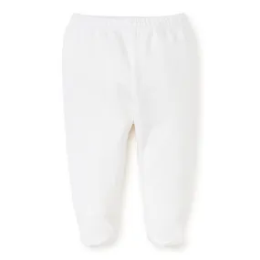 Kissy Kissy Pointelle Pants Footed White