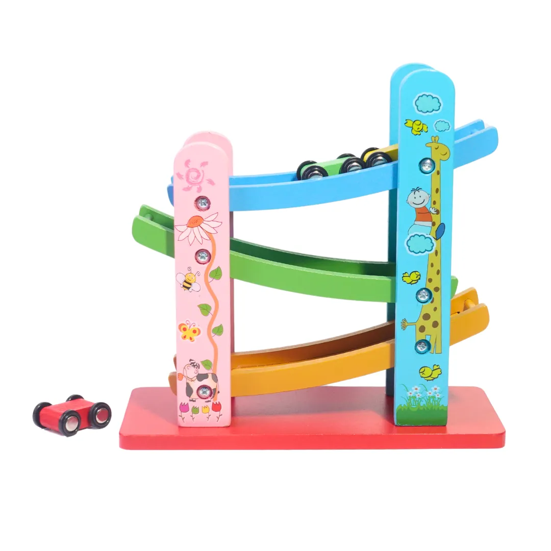 Ladder Slippery Car Track Kids Toys