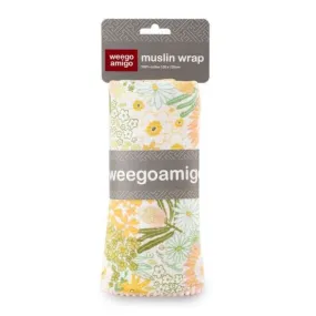 Little Linen Weego Muslin Wrap - Floraful