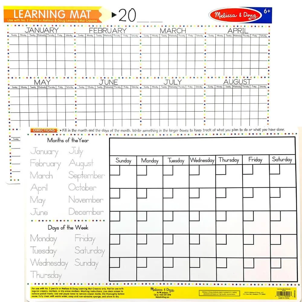 Melissa & Doug - Learning Mats