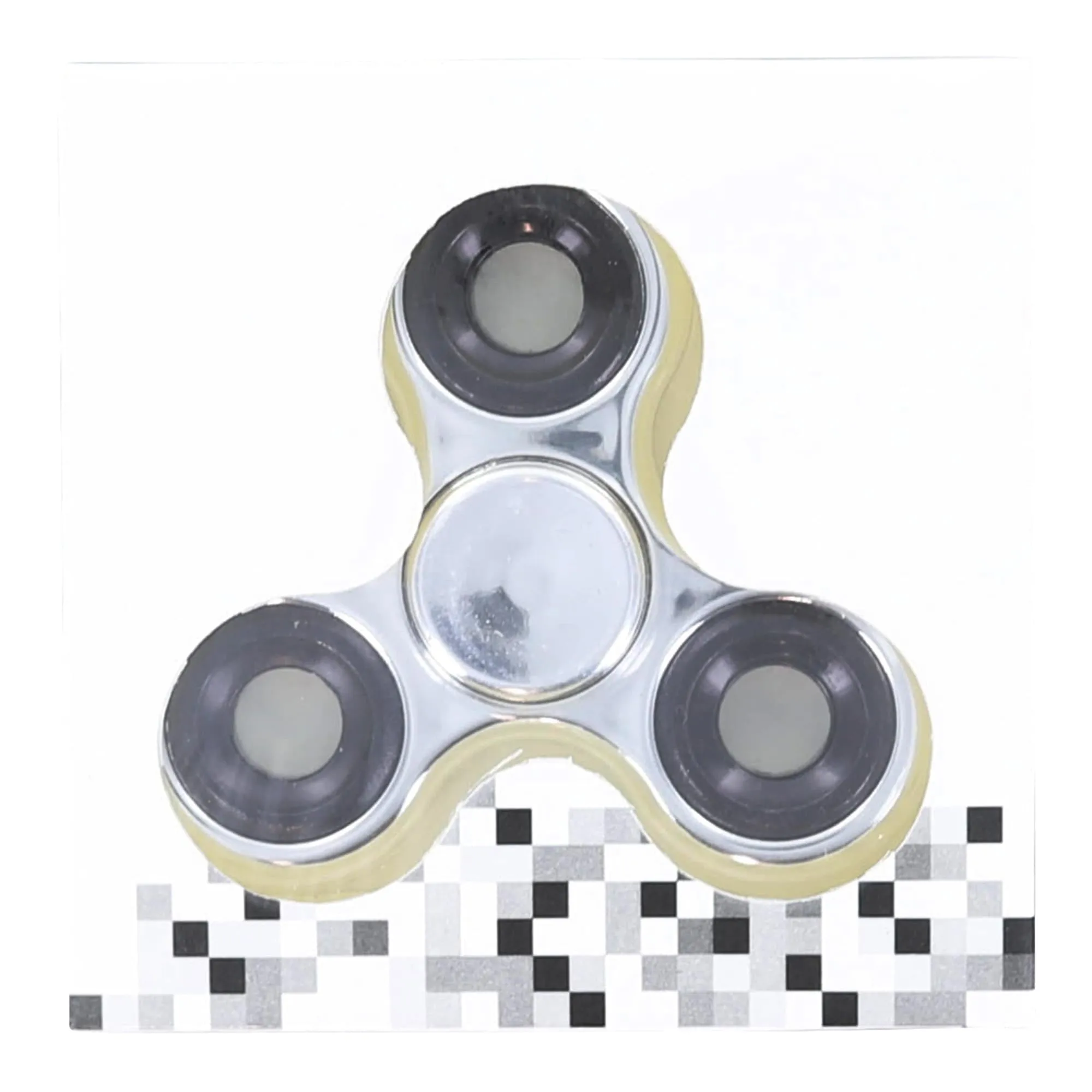 Metallic Fidget Spinner | Silver