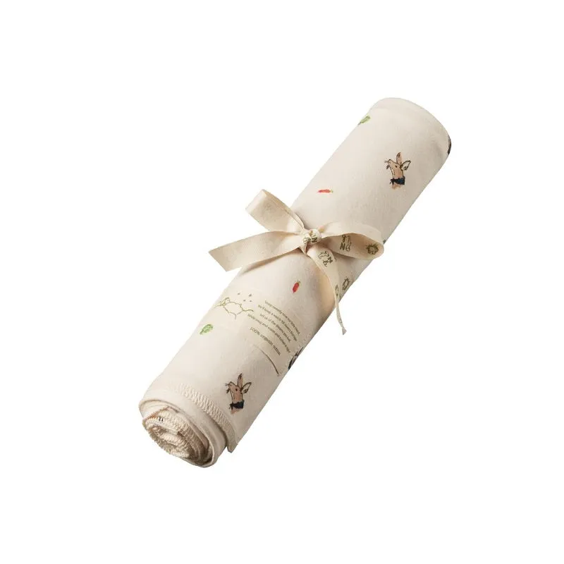 Nature Baby - Cotton Wrap - Bunny Garden Print