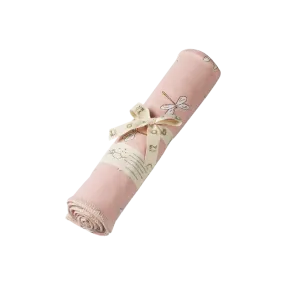 Nature Baby - Cotton Wrap - Dragonfly Lily Print