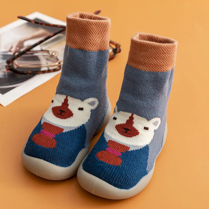 New Autumn And Winter Cartoon Sock Shoes