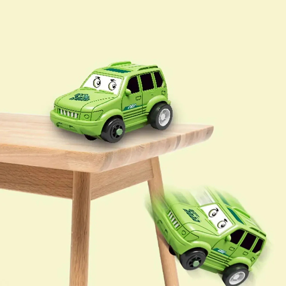 NEW Sensory PuzzleRacer Mini Railroad Car Educational Toys