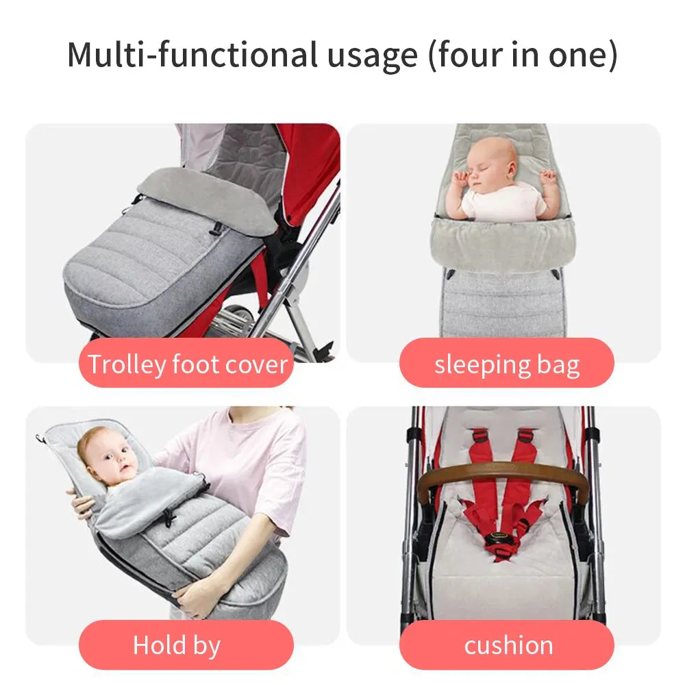 Newborn Windproof Cushion Footmuff Pram Sleeping Bag