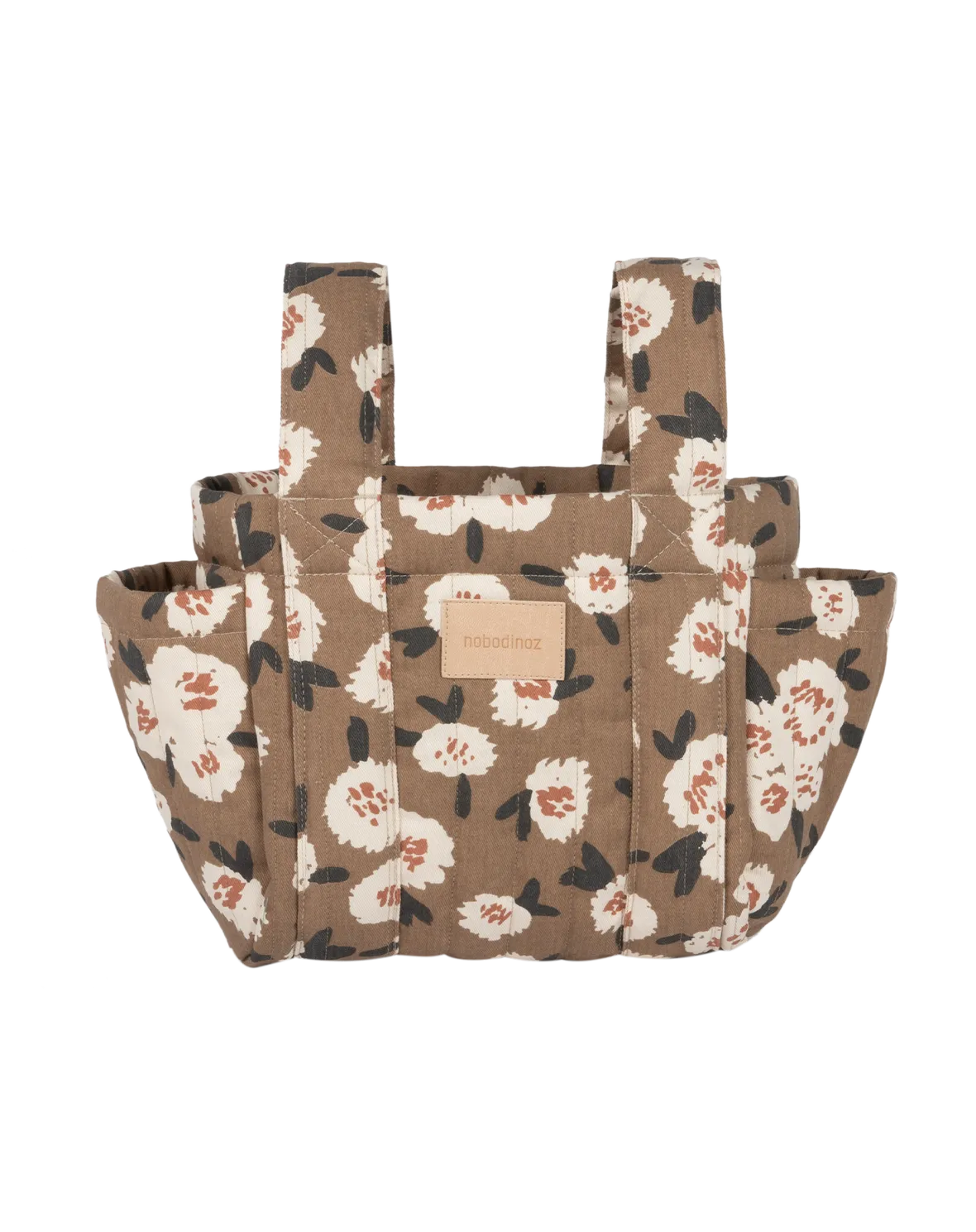 Nobodinoz Stroller Organizer Hyde Park Camellia