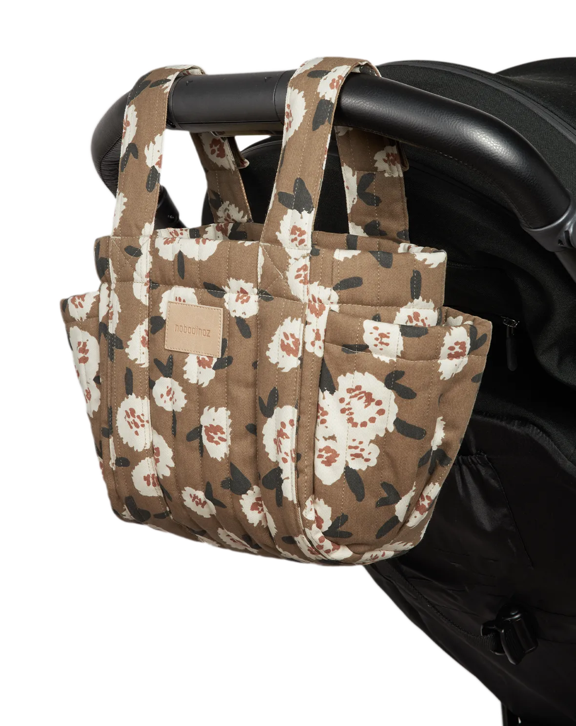 Nobodinoz Stroller Organizer Hyde Park Camellia