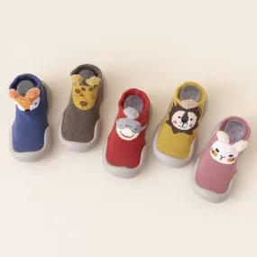 Non-Slip Baby Sock Shoes - Animal