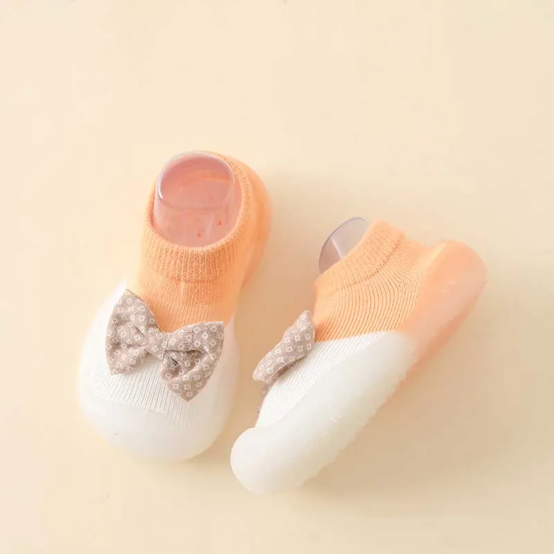 Non-Slip Baby Sock Shoes - Bowknot
